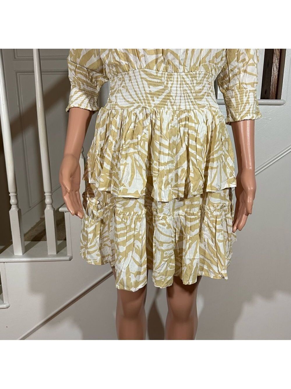 NWT Patrons of Peace on or off shoulder dress - Picture 3 of 13